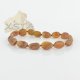 Amber bracelet raw cognac beads